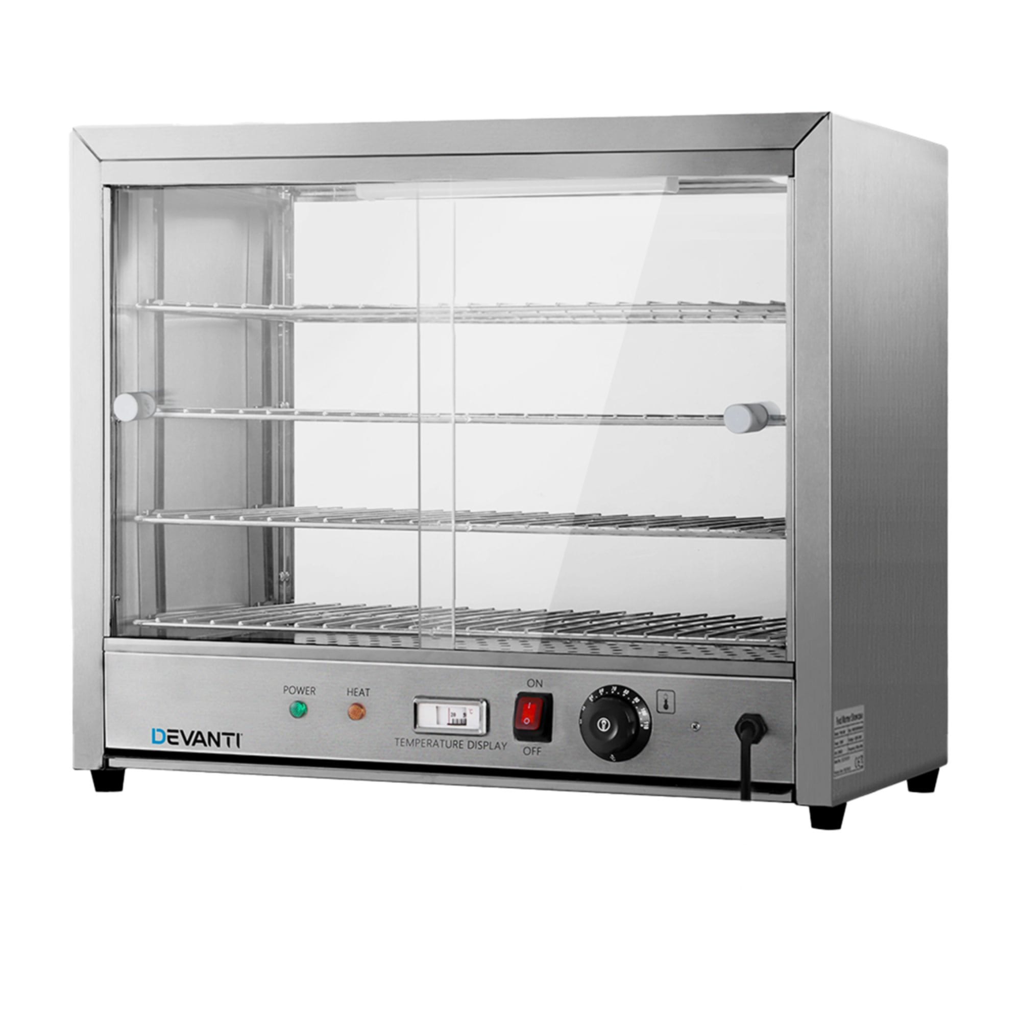 Devanti 4 Tier Commercial Food Warmer Display Kitchen Warehouse™